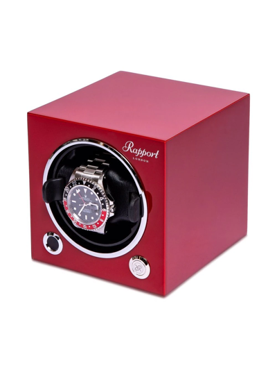 Shop Rapport Evo Single Watch Winder In Red