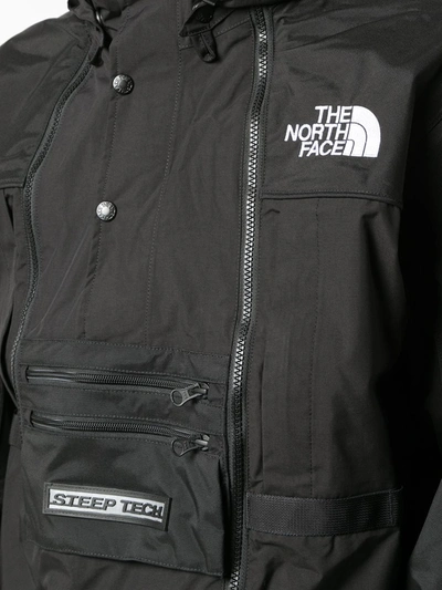 Shop Supreme X The North Face Steep Tech Hooded Jacket In Black