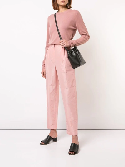 Mansur Gavriel Mini Mini Bucket Bag In Black