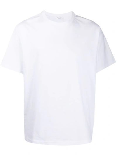 Shop Filippa K Plain Crew Neck T-shirt In White