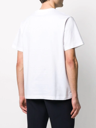 Shop Filippa K Plain Crew Neck T-shirt In White