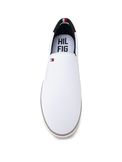 Tommy Hilfiger Harlow 2d Slip-on Sneakers In White