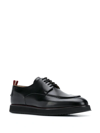 Shop Bally Pimion 40mm Derby Shoes In Black