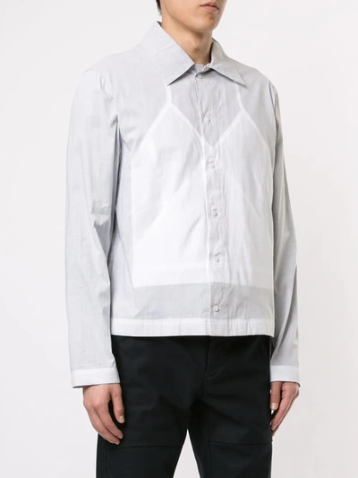 Shop Craig Green Tank Top Layover Shirt In White