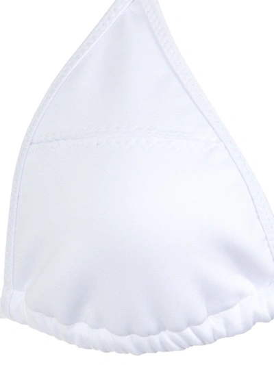 Amir Slama Triangle Bikini Set In White