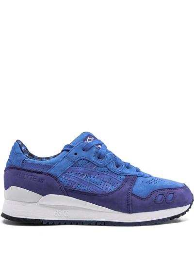 Shop Asics X Hanon Gel-lyte 3 Sneakers In Blue