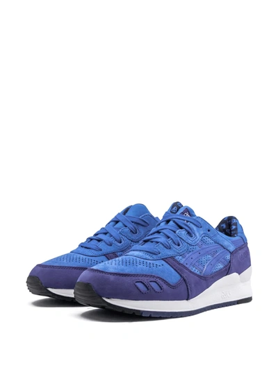 Shop Asics X Hanon Gel-lyte 3 Sneakers In Blue