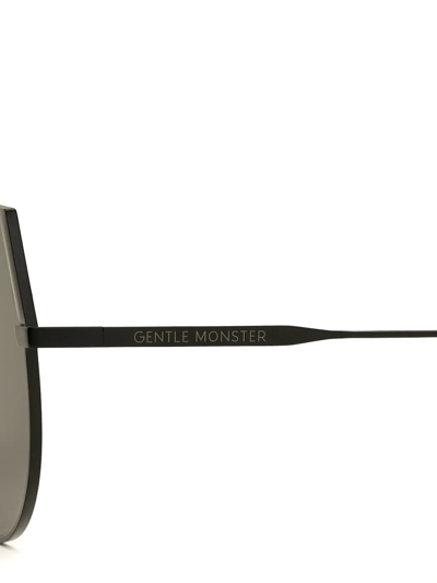 Shop Gentle Monster Dans M01 Cat-eye Frame Sunglasses In Black