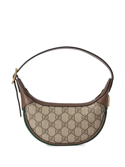 Gucci Ophidia Gg Mini Bag In Neutrals ,brown