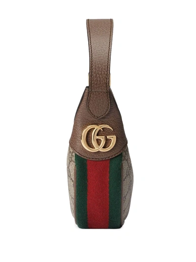 Gucci Ophidia Gg Mini Bag In Neutrals ,brown