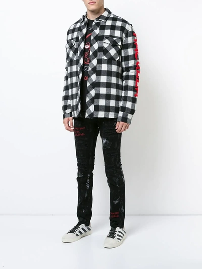Haculla Fame Money Enemies Shirt In Black