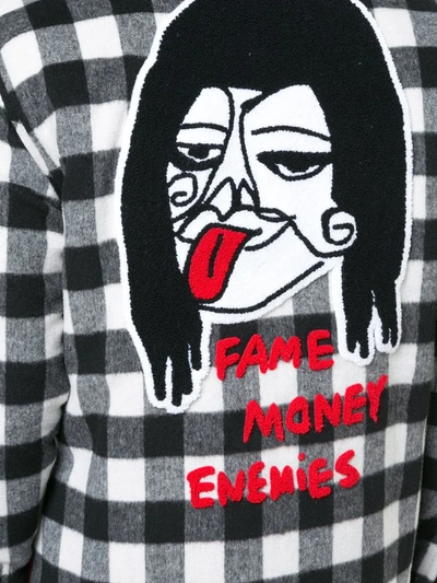 Shop Haculla Fame Money Enemies Shirt In Black