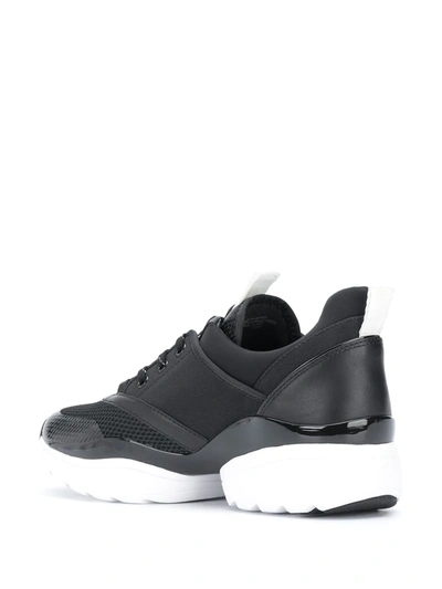Shop Michael Michael Kors Charlie Low-top Sneakers In Black