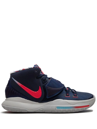 Shop Nike Kyrie 6 Sneakers In Blue