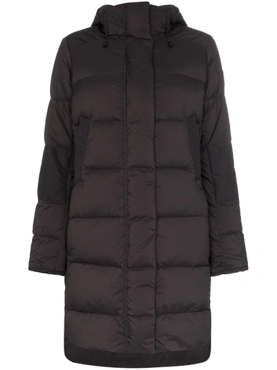 Shop Canada Goose Alliston Padded Coat In 61 Black-noir