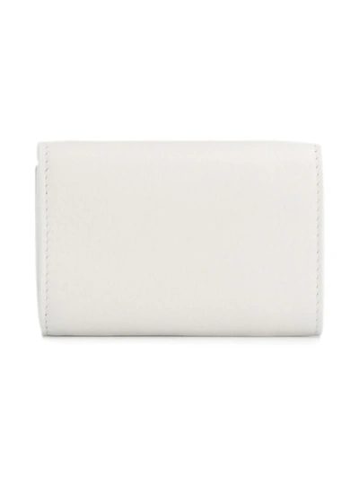 Shop Balenciaga Mini Paper Wallet In White