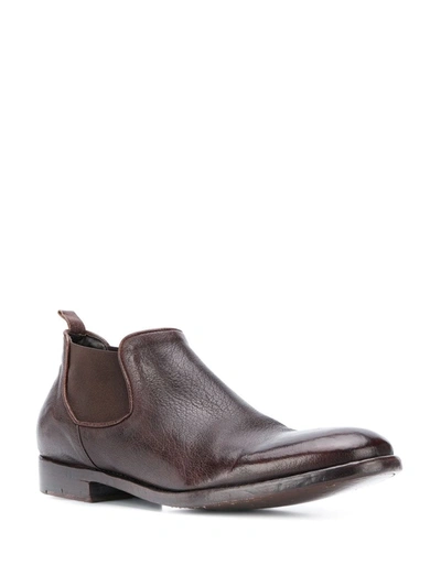 Shop Alberto Fasciani Nicky Ankle Boots In Brown