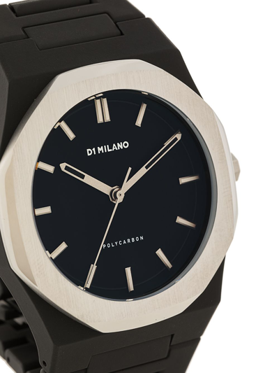 D1 Milano Polycarbon Moonglade 40.5mm In Black