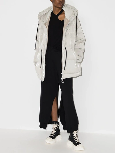 Rta Axel Cutout Cotton And Cashmere-blend Jersey Top In Black