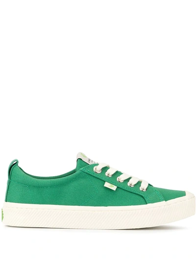 Shop Cariuma Oca Low-top Canvas Sneakers In Green