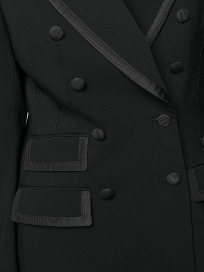 Dolce & Gabbana Single-breasted Twill Turlington Tuxedo Jacket In Black