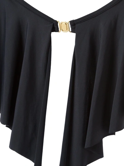 Brigitte Ruffled Swimsuit In Black