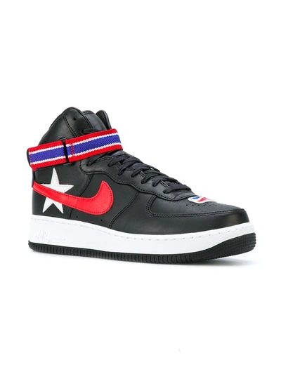 Nike Black Riccardo Tisci Edition Air Force 1 High Sneakers