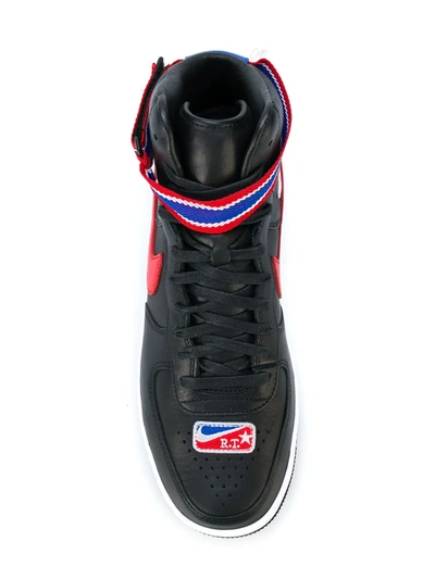 Nike Black Riccardo Tisci Edition Air Force 1 High Sneakers