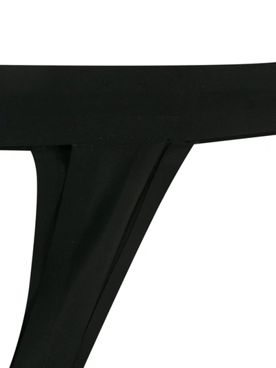 Maison Close Tapage Nocturne Open Thong In Black