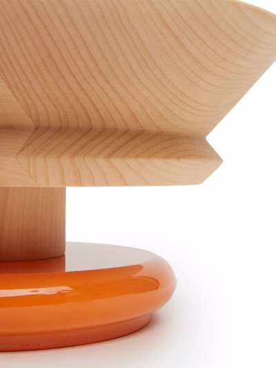 Alessi Ettore Sottsass 100 Values Collection Centrepiece In Orange