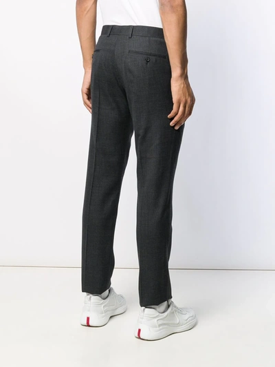 Shop Sandro Berkeley Tailored Trousers In Grey