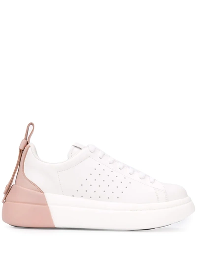 Shop Red Valentino Bowalk Low-top Sneakers In White