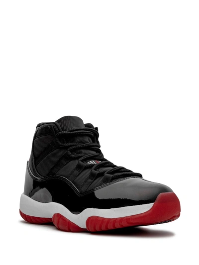 Shop Jordan Air  11 Retro "bred 2019" Sneakers In Black