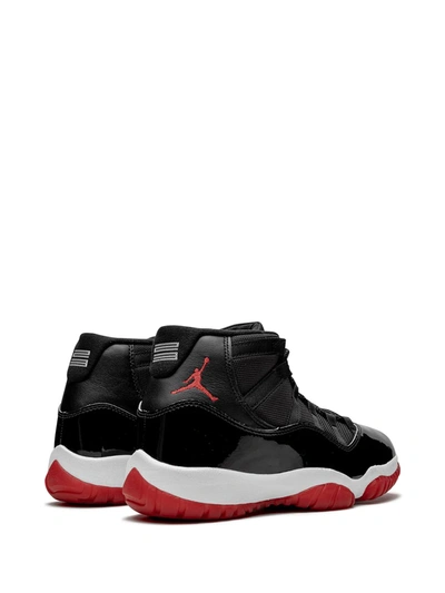 Shop Jordan Air  11 Retro "bred 2019" Sneakers In Black