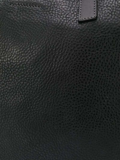 Shop Ally Capellino Marcus Leather Folio Bag In Black