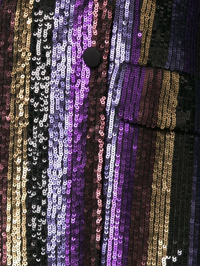 SEMSEM SEQUINNED FORMAL BLAZER - 紫色