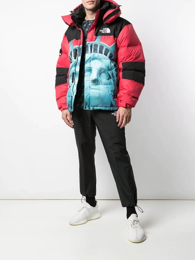 Supreme X The North Face Baltoro Jacket In Red