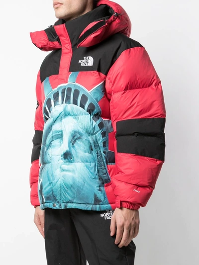 X The North Face Baltoro Jacket In Red