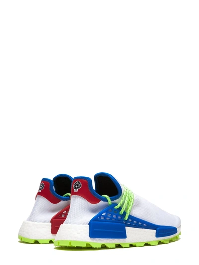 Adidas Originals X Pharrell Williams Nmd Hu Trail Sneakers In White