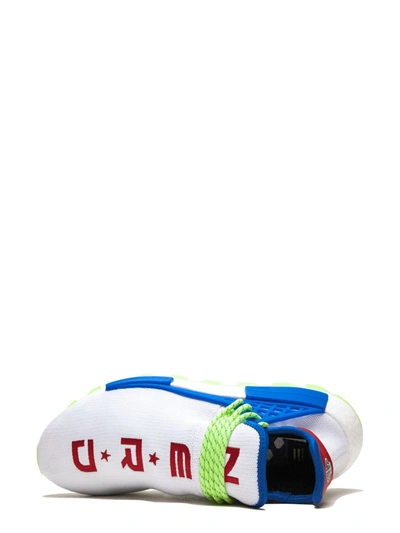 Adidas Originals X Pharrell Williams Nmd Hu Trail Sneakers In White