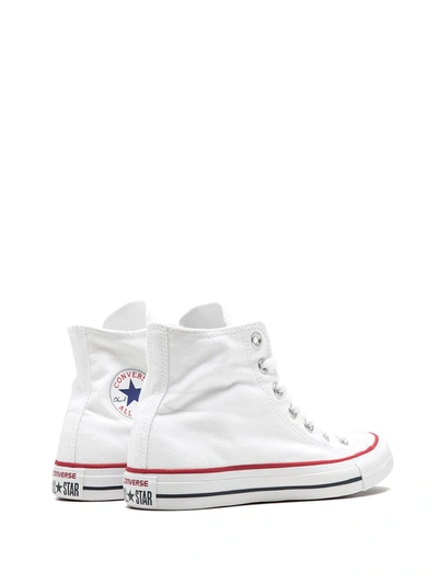 Shop Converse Chuck Taylor Hi "white" Sneakers