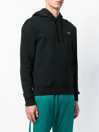 Shop Ami Alexandre Mattiussi Hoodie With Ami Embroidery In Black