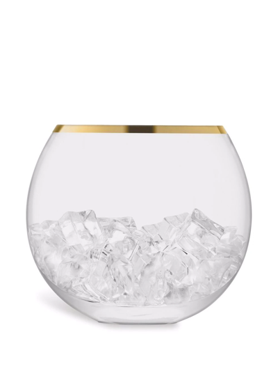 Shop Lsa International Luca Glass Ice Bucket In White