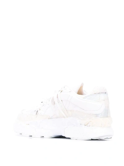 Shop Maison Margiela Fusion Sneakers In White