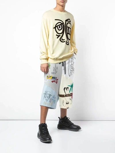 Haculla Felon Sweatshirt In Yellow