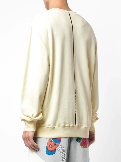 Shop Haculla Felon Sweatshirt In Yellow