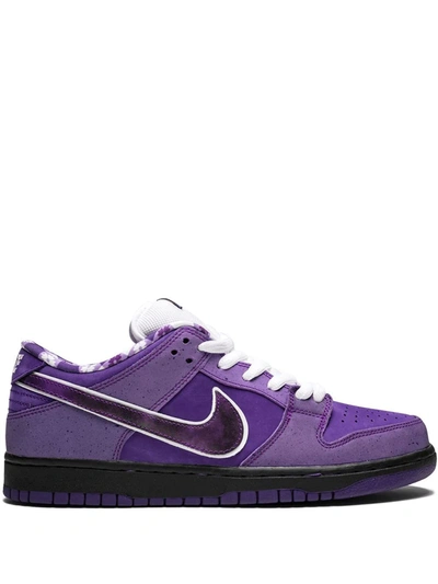 Shop Nike X Concepts Sb Dunk Low Pro Og Qs "purple Lobster" Sneakers