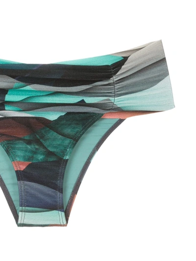 Lygia & Nanny Jasper Printed Bikini Bottom In Blue