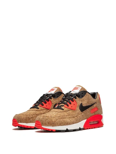 Shop Nike Air Max 90 "anniversary" Sneakers In Brown