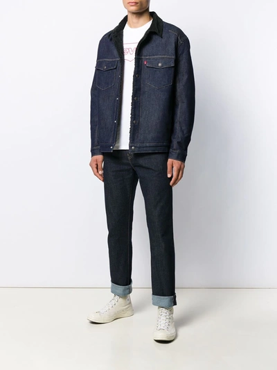 Shop Levi's Slim Fit Jeans In 0280 Blue